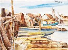 His art career may have started later in life, but his installations have enthralled audiences for the past decade. Cavite By Vicente Manansala 1959 Artwork Vicente Manansala Ang Kiukok