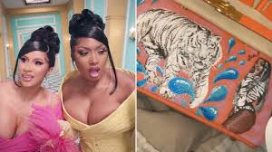 With its graceful shape, it liberates. Cardi B Treats Megan Thee Stallion To Personalised Birkin Bag To Celebrate Wap Metro News