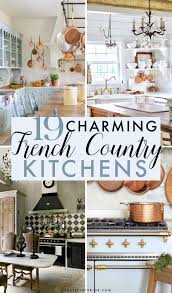 This is the ultimate kitchen lighting fixture if you're going for the french farmhouse look. 19 Most Gorgeous French Country Kitchens