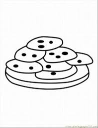 A chocolate chip cookie is a drop cookie that features chocolate chips or chocolate morsels as its distinguishing ingredient. Cookie Coloring Pages To Print Coloring Home