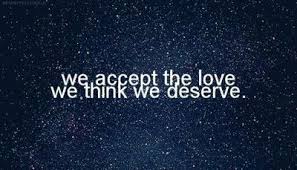 We did not find results for: About Why We Accept The Love We Think We Deserve Wordplay