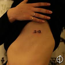 Dumbbell Tattoo Dumbbell Tattoo Mini Tattoos Fitness Tattoos