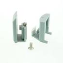 Shower door hooks
