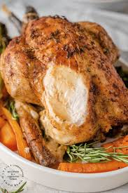 Making whole roasted chicken at home is simple and something you should know how to do. Garlic Herb Roasted Chicken