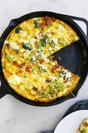 Broccoli And Sweet Potato Frittata Recipe Sweet Potato Frittata Buffalo Mac And Cheese Food
