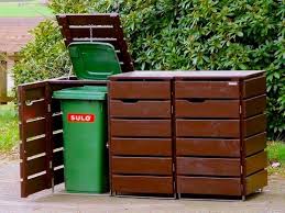 3er Mulltonnenbox Holz 120 Liter Mulltonnenbox Holz Mulltonnenbox Mulltonnenverkleidung