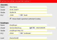 Check spelling or type a new query. Der Paketscheindrucker Fur Formulare Der Deutschen Post Dhl Fur Pakete Und Packchen