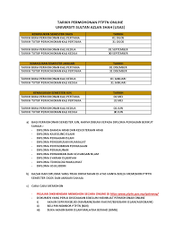 Pelajar boleh memohon ptptn secara online melalui portal rasmi ptptn. Tarikh Permohonan Ptptn Online Universiti Sultan Azlan Shah Usas