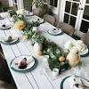 The tables were lined with rosemary pots, old glass bottles filled with flowers, a string of lights (we had the lights off to help with the ambiance), and a pretty relief society printable (found here) which we also had on each of the ladies' plates to take home. 3