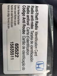 An unlock code will allow you to set your radio and navigation system back up after your battery has died or been disconnected. Answered What Must Be Done To Enter Code After Battery Is Changed Honda Cr V Cargurus