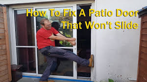 Sliding doors move along the tracks using a set of rollers. How To Replace The Rollers On An Aluminium Sliding Patio Door Youtube