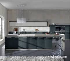 If you desire a solid color matte finish check out our selection of varnished kitchen finishes. Grey Melamine And Gloss White Acrylic Laminate Kitchen Cabinet Design Laminate Kitchen Cabinets Kitchen Island Cabinets Laminate Kitchen
