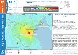 Starting today, the android earthquake alerts system is available in seven more markets: Overall Orange Earthquake Alert In Philippines On 07 Feb 2021 04 22 Utc