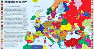 Independence Day Map Shows How Europe Would Look If Every Separatist Movement Got Their Wish Europe Map Illustrated Map Map