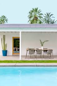 Farmhouse But Design Forward The Latta Table Updates Rustic Materials With A Modern S Midcentury Modern Dining Table Modern Dining Table Outdoor Inspirations
