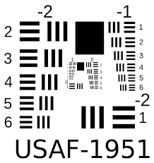 camera focus test chart pdf usaf lens resolution test chart