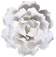 Check spelling or type a new query. Alycaso Peony Ceramic Flower Wall Decor Artificial 3d Flower Wall Art For Living Room Home Hallway Bedroom Kitchen Farmhouse Bathroom Dining Room White 5 90 Inch Buy Online In Ecuador At Desertcart 92811597
