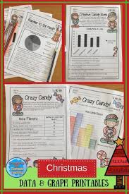 Christmas Math Data And Graph Worksheets Grade 3 Christmas Math Graphing Activities Holiday Worksheets