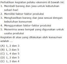 Namun, pembaca tidak perlu khawatir karena kami sudah menyediakan kunci jawaban pada akhir soal. Panduan Belajar Soal Hots Ekonomi Zenius Blog