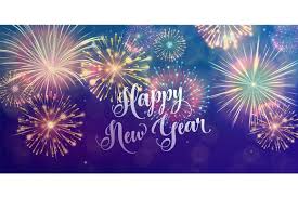 Happy New Year Holiday Background Seasons Greetings Fireworks Design Concept Fireworks Design Holiday Background New Year Holidays