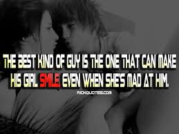 3) sometimes i look at you and i wonder how i got to be so damn lucky. Smile Quotes She Mad At Him