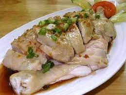 Resep Ayam Kukus Tanpa Garam Jahe Lemon Ala Diet Mayo Bumbu Balado Restaurant Recipes Hainan Chicken Chicken Recipes