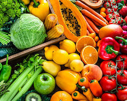 Obraz: Variety of colorful vegetables