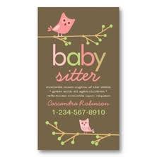 Colorful stripes babysitting business card. 76 Best Creative Business Cards For Babysitters Ideas Babysitter Babysitting Creative Business