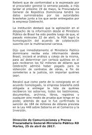 Sociedad dominicana de diarios pdte. Procuraduria General De La Republica On Twitter Republica Dominicana Sigue A La Espera De Recibir Informacion Desde Brasil Del Caso Odebrecht Pg Jeanarodriguezs Https T Co Nji8fin7i4 Twitter