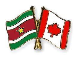 The canadian trade commissioner service in guyana assists canadian clients in all sectors. Crossed Flag Pins Suriname Canada Flags
