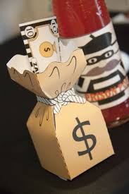 Birthday Party In A Box Delivery Robbers Money Bag Favor Boxes Cops And Robbers Party By Sparkling Sweets Boutique 19 Police Birthday 9th Birthday Parties Lego Party