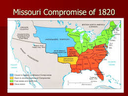The amendment provoked enormous controversy. Missouri Compromise Of 1820 Map Maping Resources