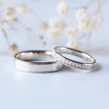 Milgrain Detailed Wedding Band Eternity Band Promise Rings His And Hers Couple Rings Set Eternity Wedding Band Simple Engagement Band Mens Silver Wedding Bands Couple Wedding Rings Couples Ring Set