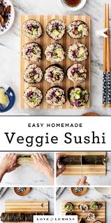 Maki Sushi Recipe Love And Lemons Recipe Veggie Sushi Sushi Recipes Veggie Sushi Rolls