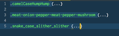 There is another aspect here. Wes Bos On Twitter Learning About Camel Case Kebab Case And Snake Case In Hackeryou Http T Co Z6907mecqr