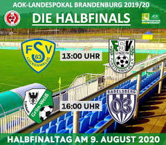 1992 und 2004 (mit hertha bsc ii) sieger im brandenburgischen landespokal: Fussball Landesverband Brandenburg E V Terminierung Der Halbfinalpartien