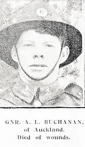 Gnr. A. L. Buchanan, of Auckland. Died of wounds