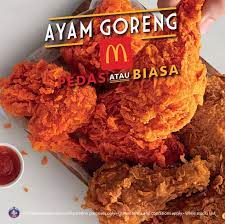 Mcdonald's, a fast food restaurant chain, increased sales of its fried chicken product in malaysia by launching a commercial of people eating chicken and listening. Thebruneian News On Twitter Nothing To Do Drop By Mcdonald S Brunei And Have Some Ayam Goreng Mcd Spicy Or Original There S Nothing Like It Parapapapa I M Lovin It Mcdonaldsbrunei Thebruneiannews Https T Co Pebwb9bxho