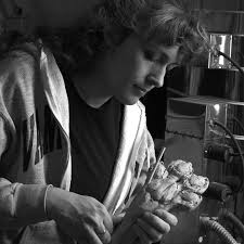 This remarkably complex piece by Beate Kuhn, produced late in her career,  seems to be all about surreal subtlety. Pictured: Beate Kuhn Untitled, c.  2014 Glazed Stoneware 10.83h x 8.66w x 6.30d