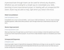 If you miss one of your monthly payments, avant will charge you a late fee of up to $39. Avant Loans Review Personal Loans Company Guide And Review