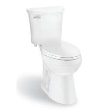 Glacier Bay Power Flush 2 Piece 1 28 Gpf Single Flush Elongated Toilet In White With Slow Close Seat Included N2450e The Home Depot Wall Hung Toilet Transitional Toilets Tall Toilets