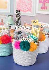 What better way to show appreciation to a teacher than with a stunning gourmet gift basket? Gift Baskets For Teachers Oh Joy