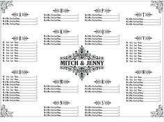 11 Best Seating Chart Images Seating Chart Wedding
