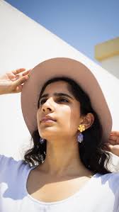 Floral Fantasy meets Met Gala Glam 🌸✨, Dive into our Fleur Collection  inspired by #metgala2024 , ., Fleur Stone Earrings , Available in four  colours. , Which colour will you choose? , ., ., ., Met ...