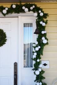 Hausturdeko Weihnachten Auf Meiner Veranda Veranda Dekoration Weihnachtsdeko Draussen Und Weihnachtlich Dekorieren