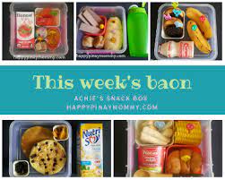 Week 1 Weekly School Snack Baon Ideas Happy Pinay Mommy Snacks School Snacks Kids Meals