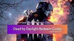 Clicking this button will open a new menu where you can redeem a code from the list below to receive a bloodpoints, clothing or even auric cells. Dead By Daylight Redeem Codes July 2021 Free Dbd Bloodpoints
