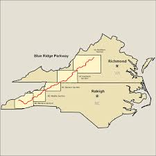 Blue Ridge Parkway Map America S Byways