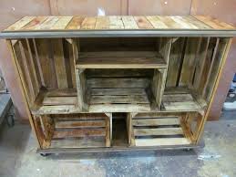 Old Wood Crate Ideas Repurposed Wooden Crate Ideas Crates Furniture Wooden Crate Furniture Crate Furniture Old Wooden Crates