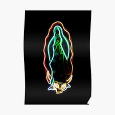 Crean su propio montaje fotografico virgen de guadalupe sobre pixiz. Chicana Posters Redbubble